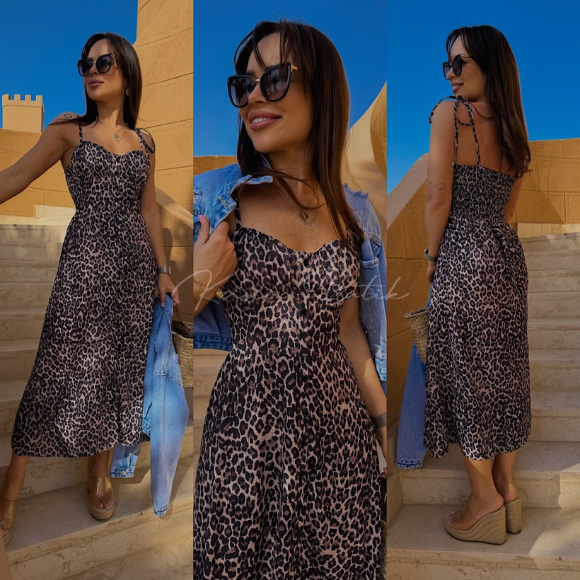 Sukienka Midi Jamila Panterka