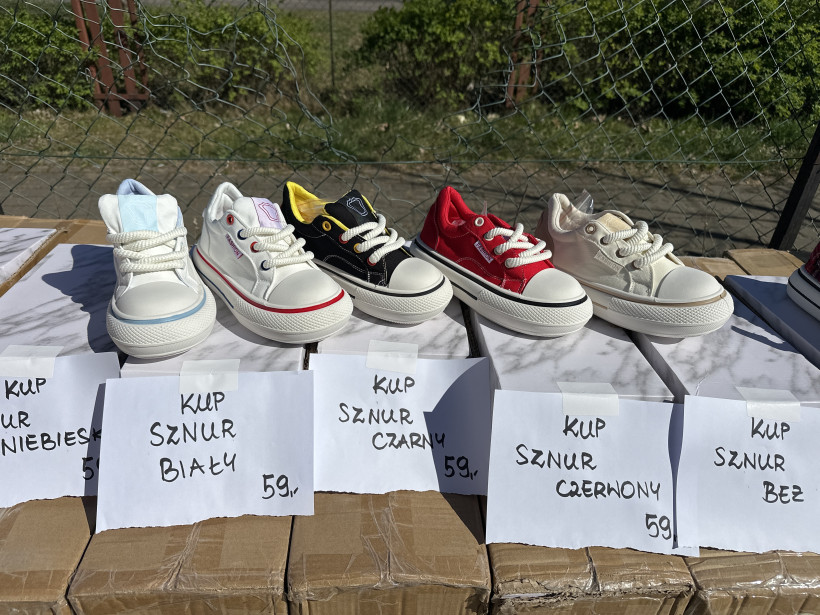 SZNUR seastar Bl565p trampek szeroki z grubą sznurówa 