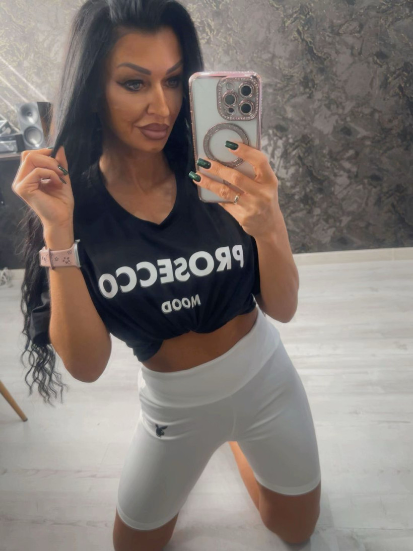Spodenki playboy białe