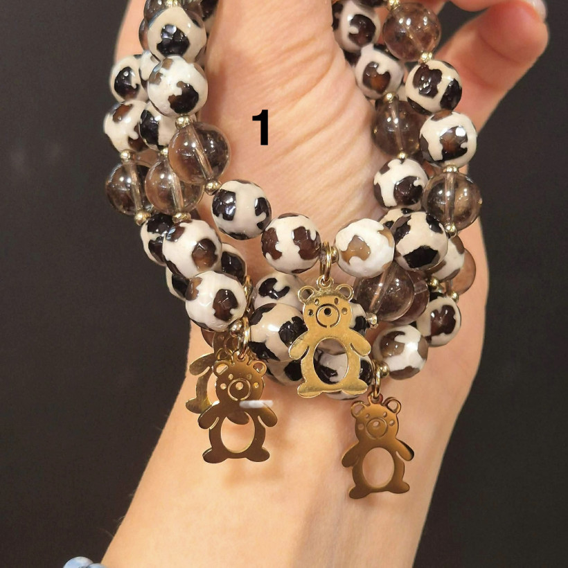 By o la la..! bransoletka z naturalnych kamieni