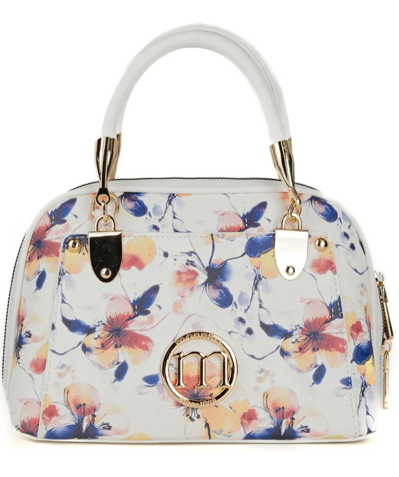 Torebka Monnari BAG2590 w kwiaty z paskiem 