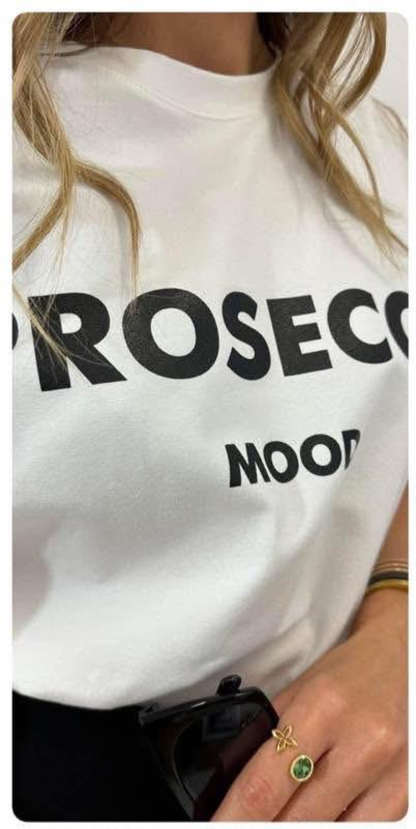 T shirt biały proseco
