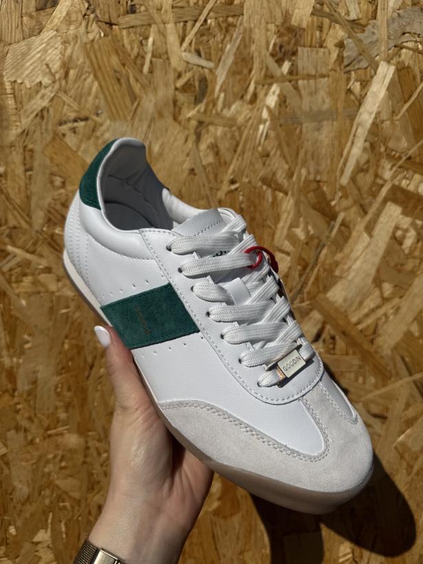 FAWORYT 5 półbut goodin gd-xw-1003 white/green biało-zielona samba