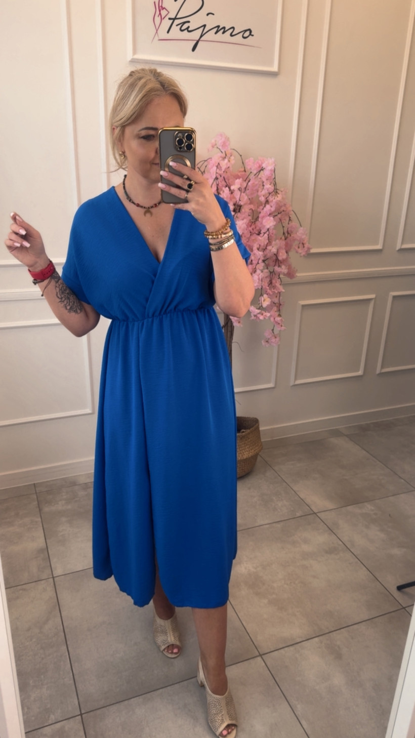 Sukienka maxi z rozcięciem 14744