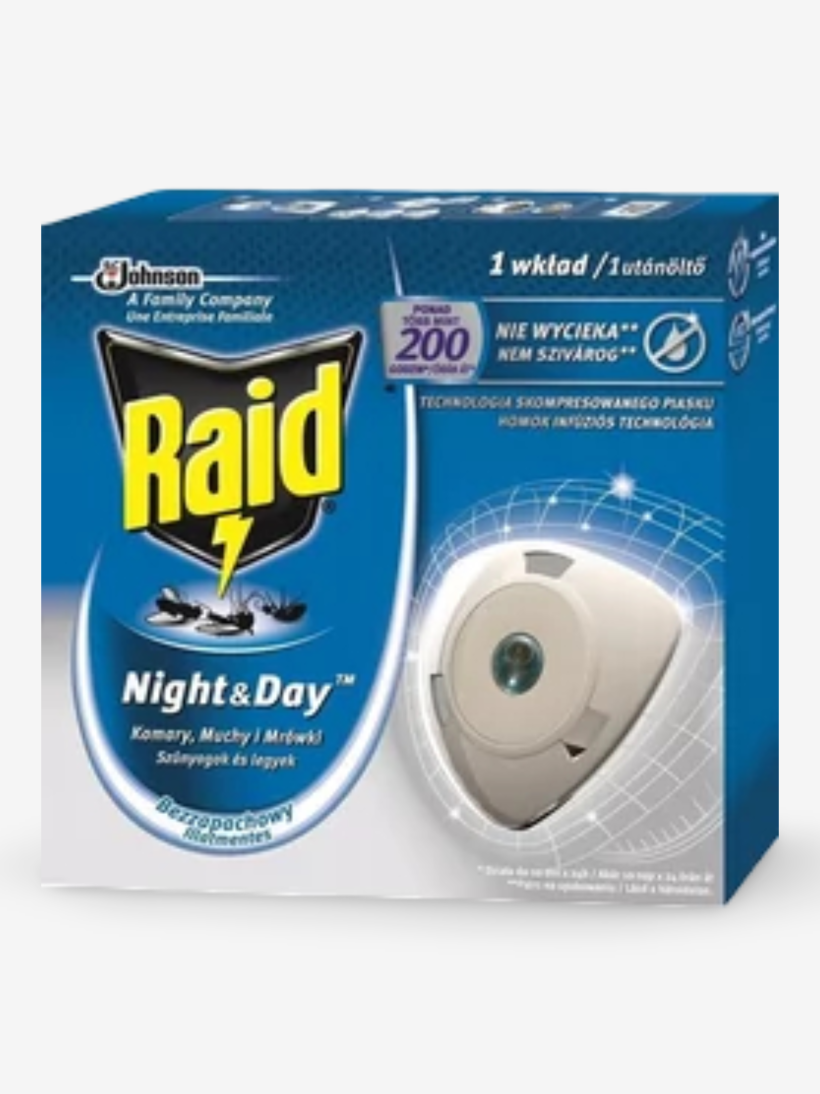 RAID TRIO NA KOMARY, MRÓWKI, MUCHY (PW)