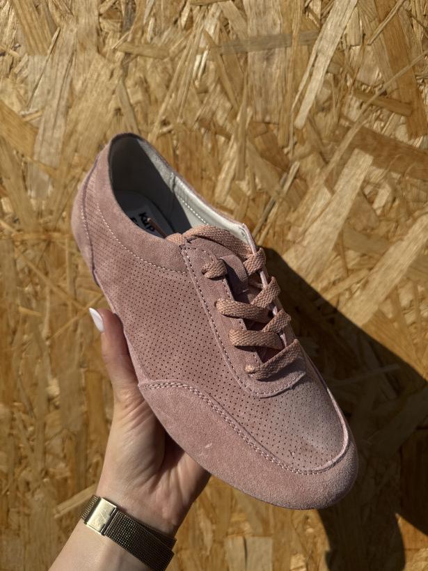 FAWORYT 17 półbut goodin gd-ft-132 pink różowy wiązany półbut