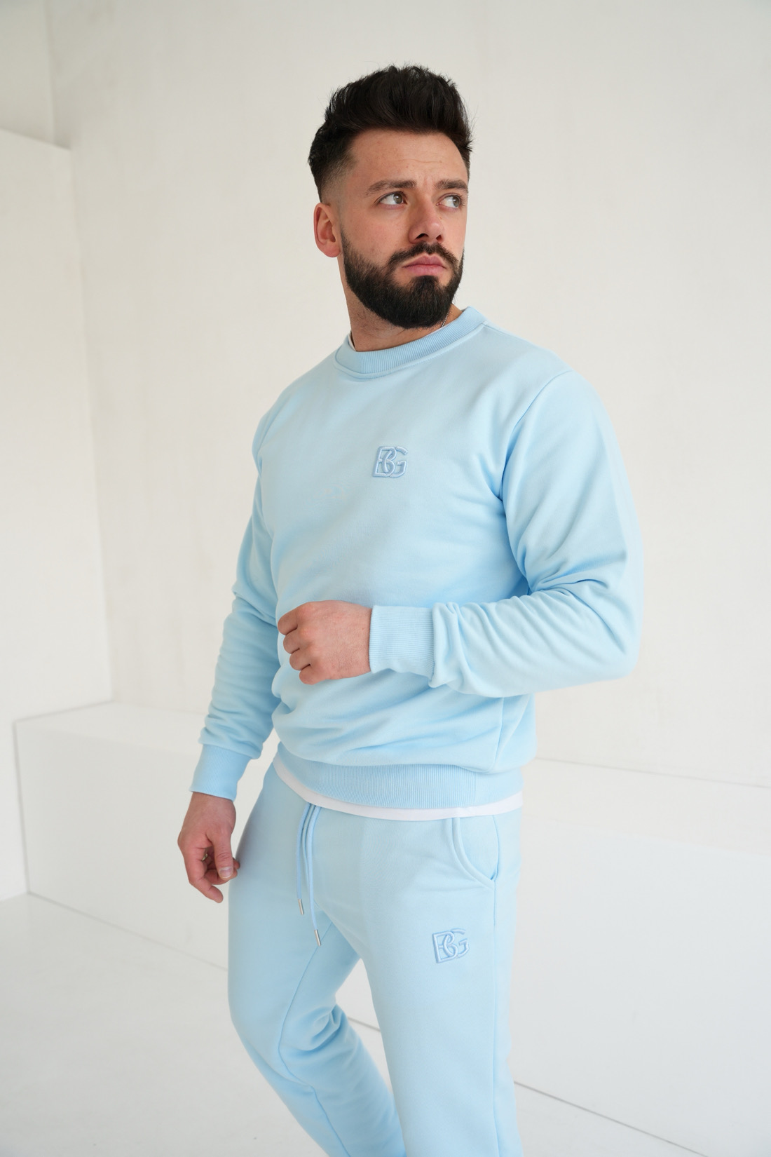 Bluza męska Brandenburg Basic błękit