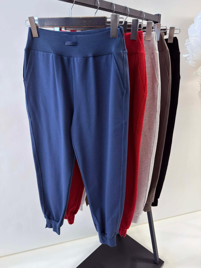 By o la la..! spodnie dresowe ze ściągaczem