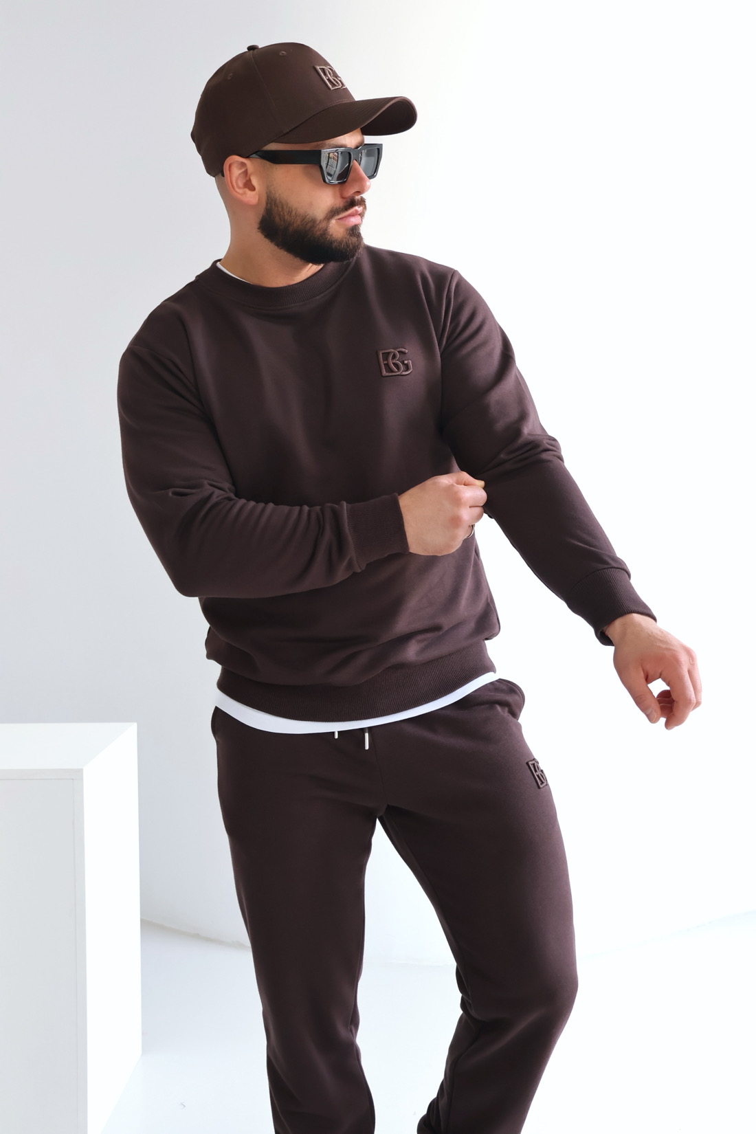 Bluza męska Brandenburg Basic czekolada