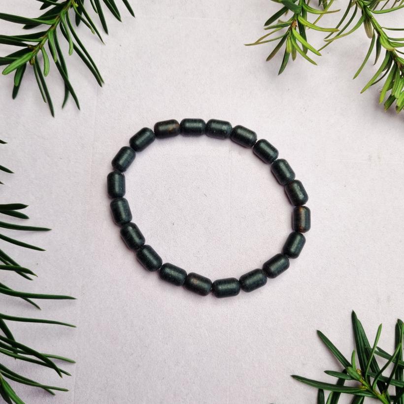 Bransoletka z żółtego bursztynu bałtyckiego, słoneczne koraliki o wysokim połysku, minimalistyczna biżuteria handmade, prezent z Polski
