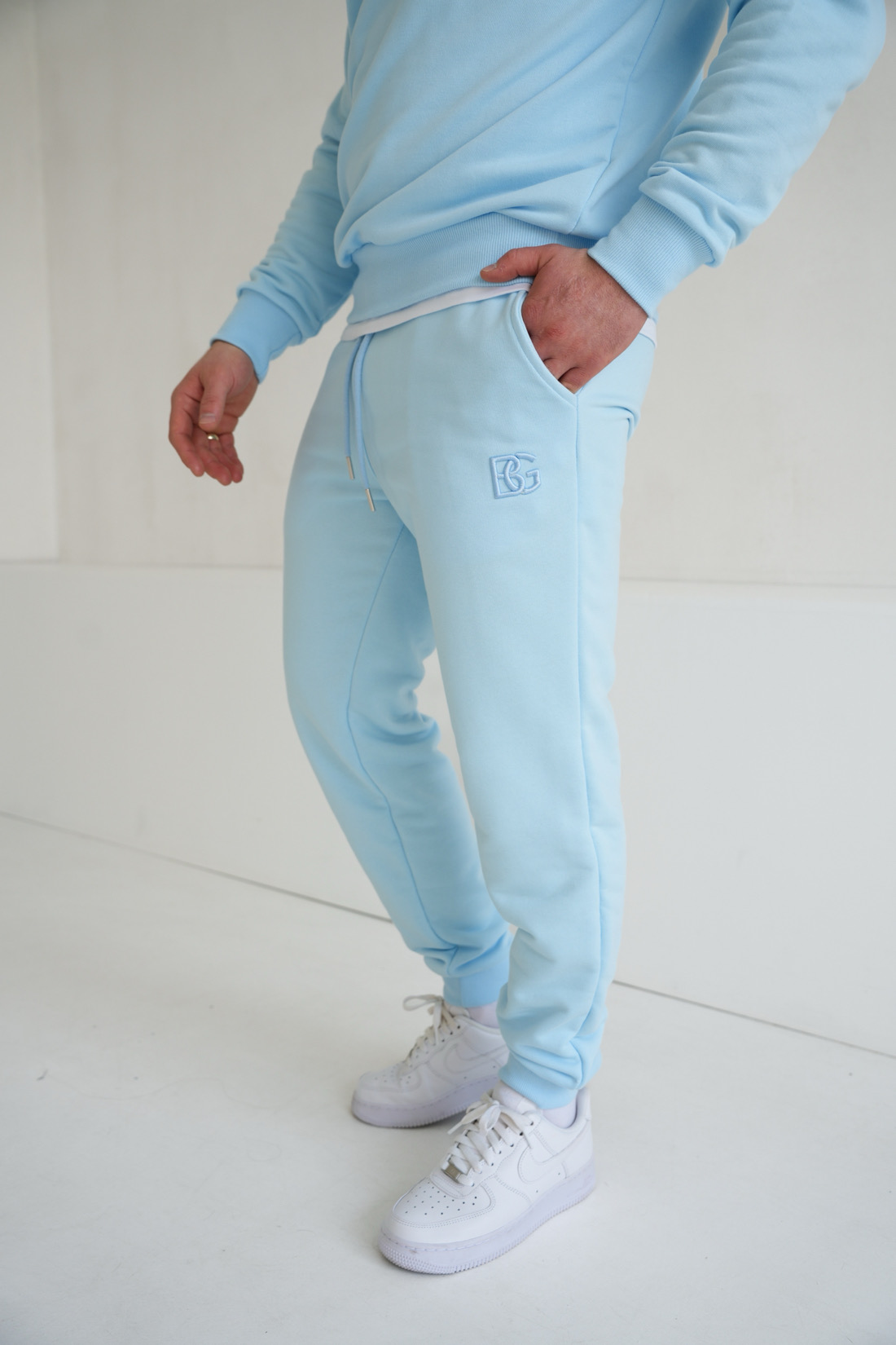 Spodnie męskie Brandenburg Brand błękit