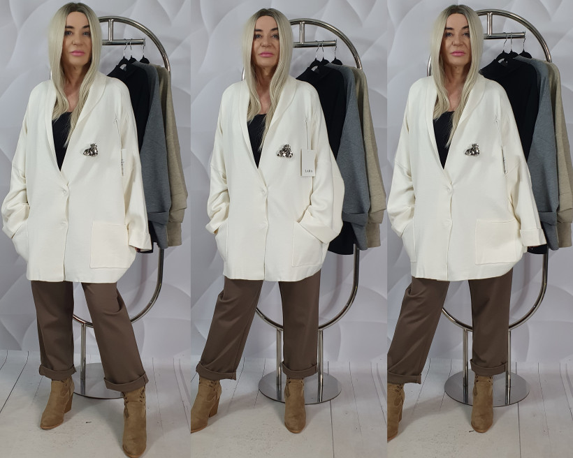 SWETER / KARDIGAN  VILARIS 01855     /    24348    rb24   LARA  USZKODZONY
