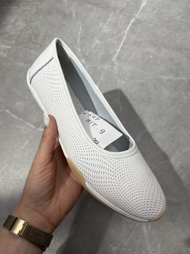 HIT 9 balerina GOODIN gd-lx1059 white biała balerina ażur 