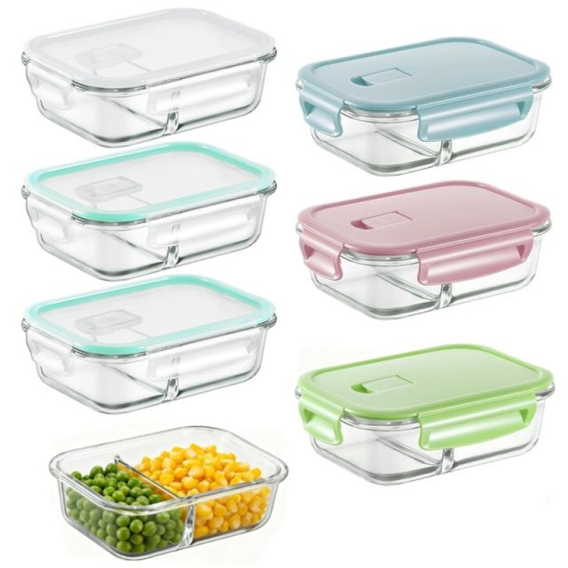 Szklany pojemnik z pokrywką Zocipro 640ml