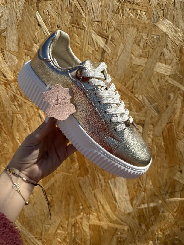 FILIP 15- złoty Adidas na zdobionej podeszwie DP6729/25