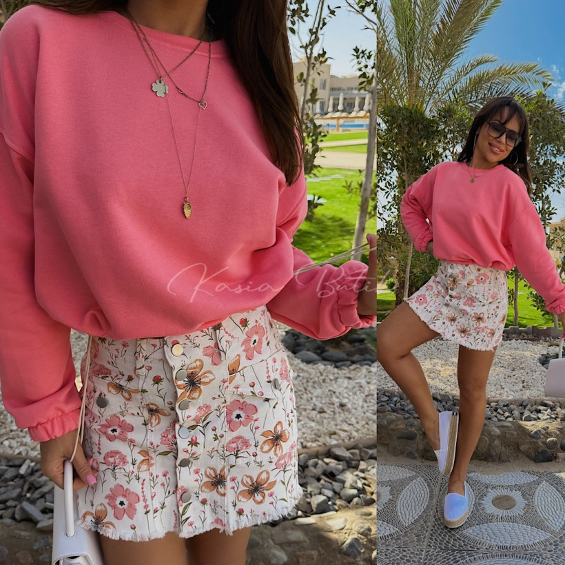 Bluza Bawełniana Basic By Mia Koralowa
