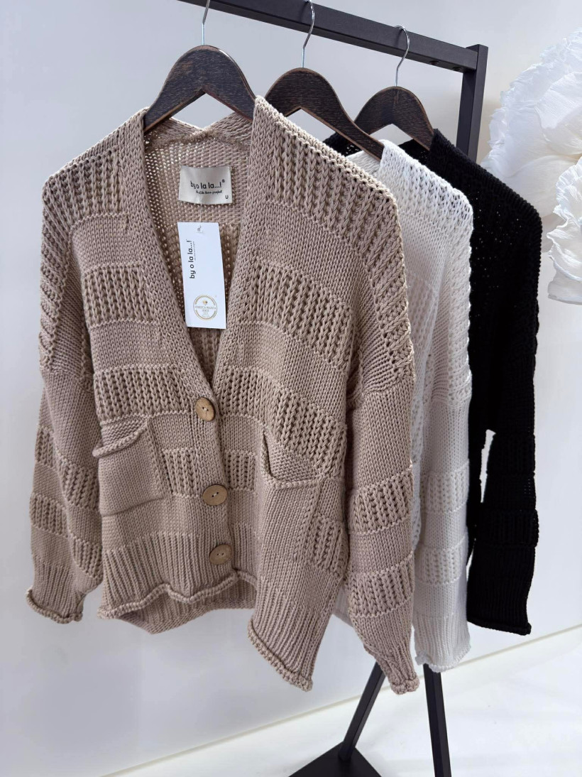 By o la la..! sweter rozpinany