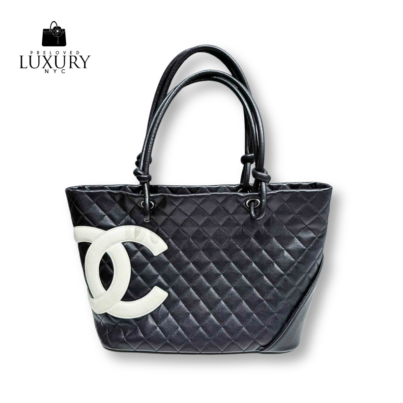 CHANEL Cambon Line Large Tote Bag