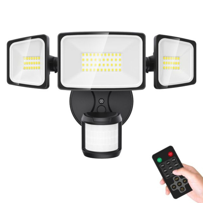 Reflektor LED z Czujnikiem Ruchu i Pilotem 55w