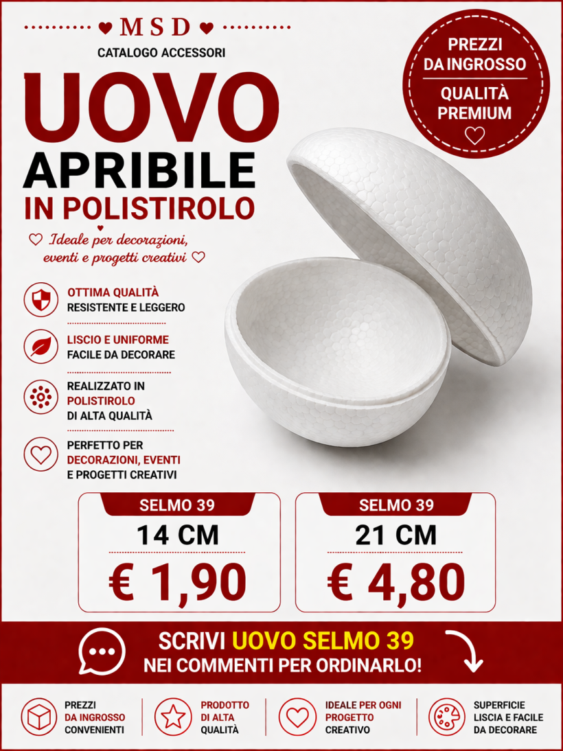 UOVO APRIBILE POLISTIROLO