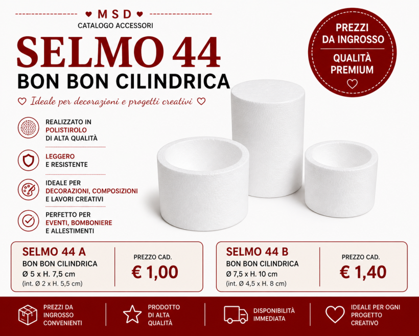 BON BON APRIBILE POLISTIROLO