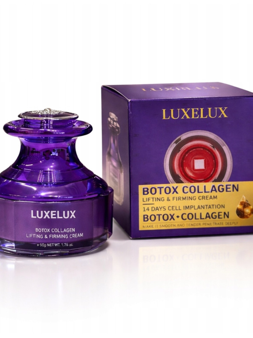 Krem LIFTINGUJĄCO-UJĘDRNIAJĄCY - B0T0X + Collagen z MASAŻERM