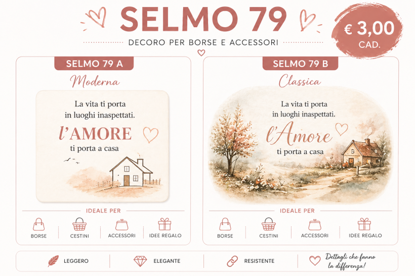 DTF L'AMORE TI PORTA A CASA (FRASE MELITA)