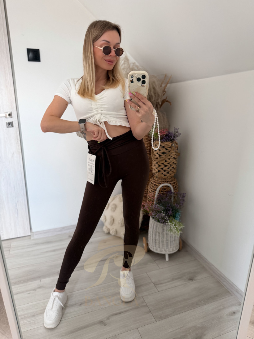 Leginsy MIEGO 11170 z wiązaniem lycra 
