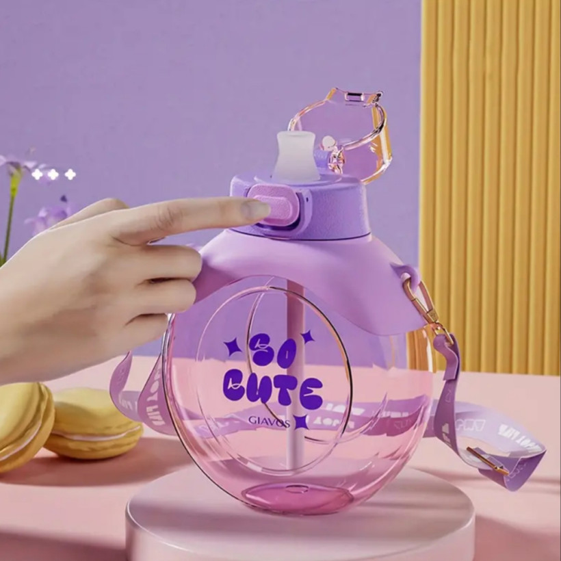 Bidon Lila na wodę poj 480Ml