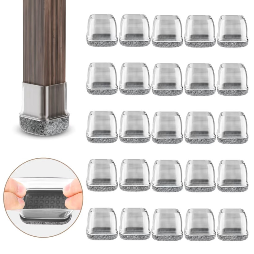 NAKŁADKI NA NOGI KRZESŁA 28-34 MM