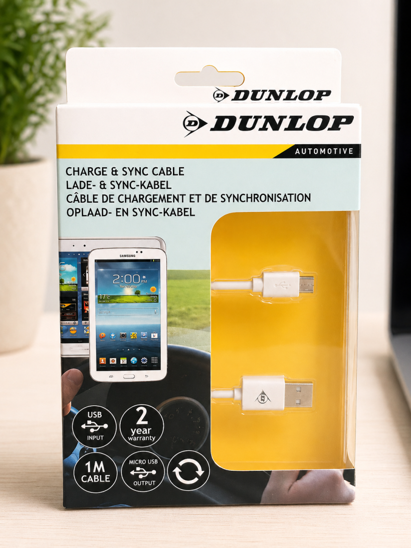 Kabel USB – microUSB 1 m Dunlop