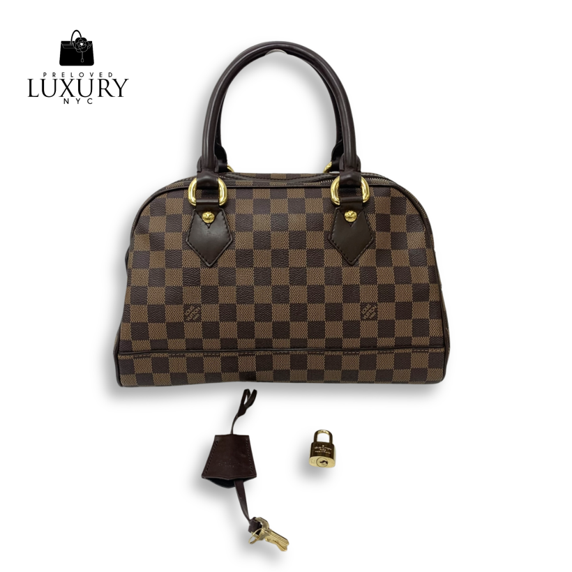 LOUIS VUITTON Damier N60008 Duomo Boston Handbag Bag