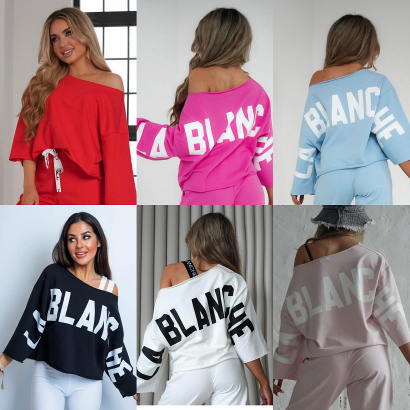 Bluzka bawełniana La Blanche 