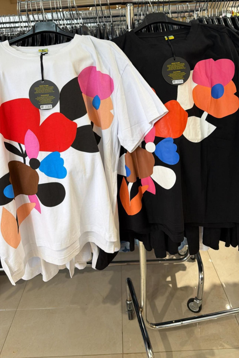 Tshirt fly flores - 1731