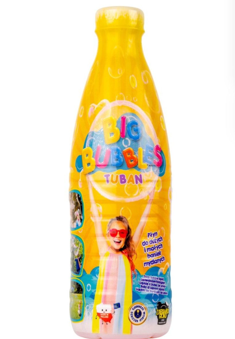 Tuban, płyn do baniek mydlanych, 1l