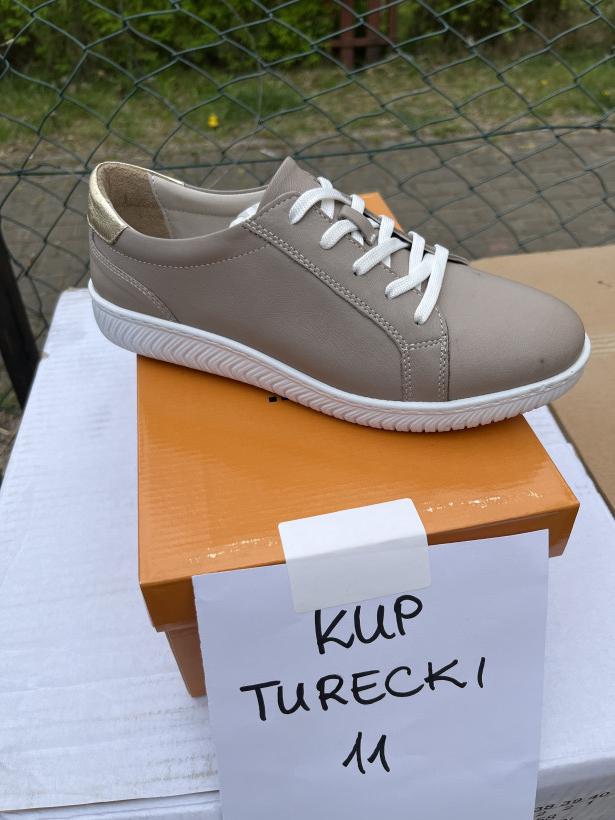 TURECKI 11 adidas wiązany taupe 358