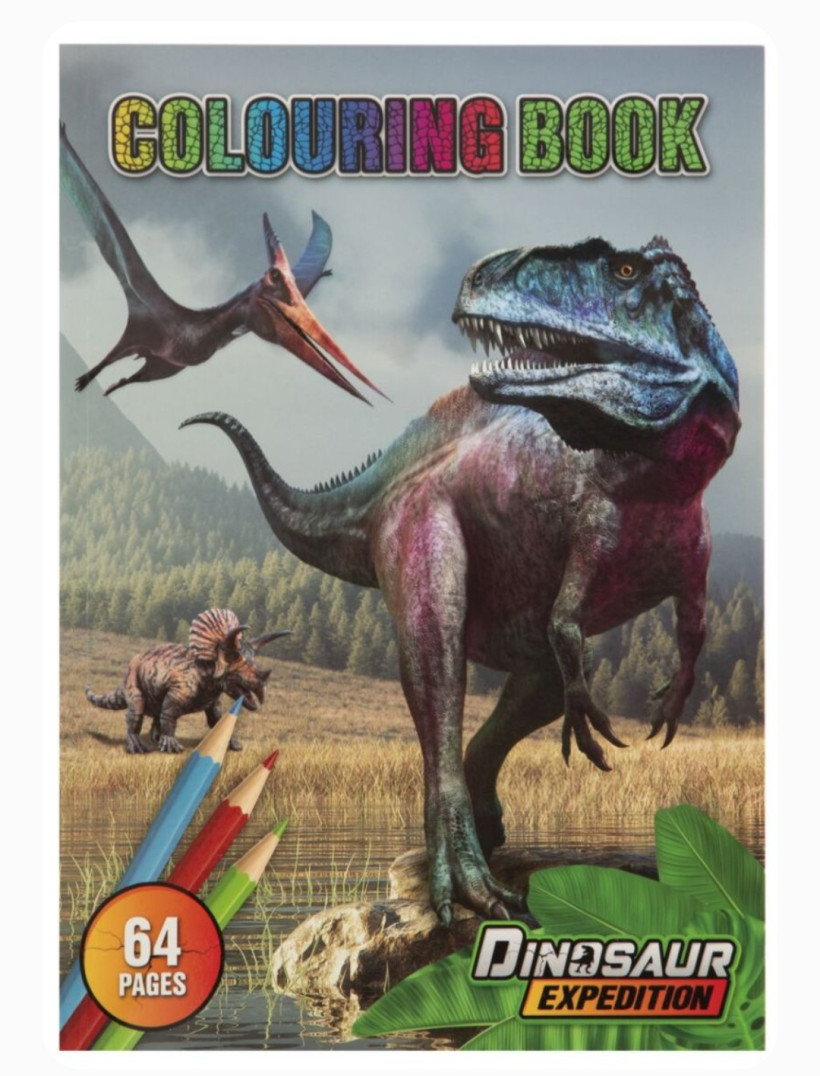 Kolorowanka Dino A4 64 strony