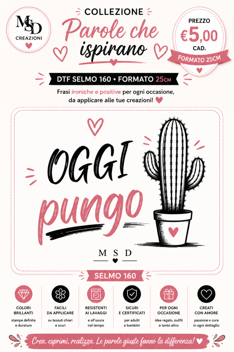 DTF OGGI PUNGO 25 CM
