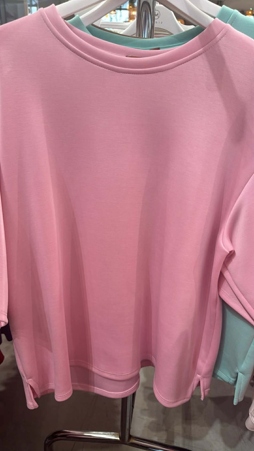 Italia nr 13 - Bluza jednokolorowa  Mooij  1178 - cukierek
