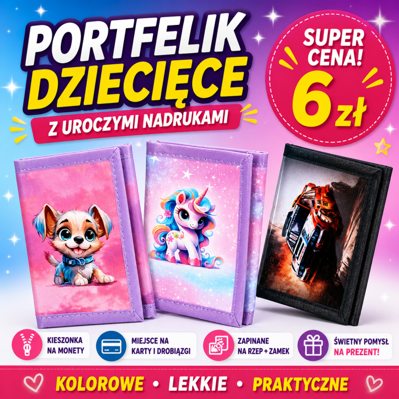 Portfel dziecięcy 