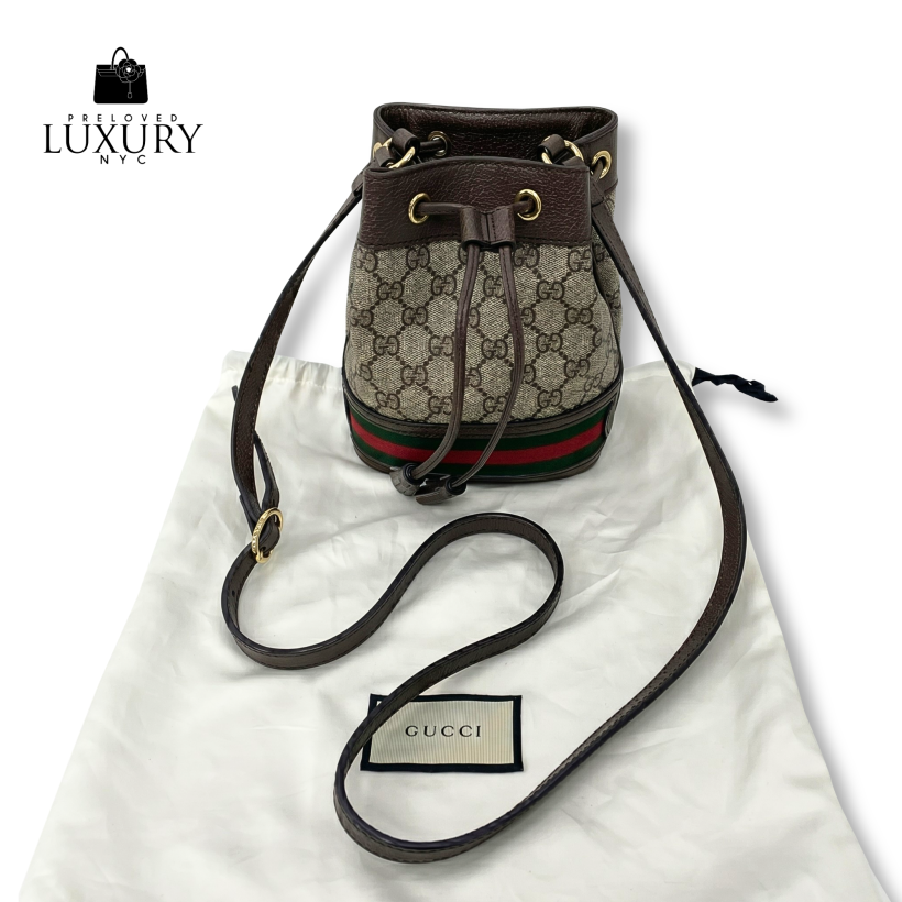 GUCCI Bag GG 550620 Ophidia Mini Drawstring Shoulder Multicolour