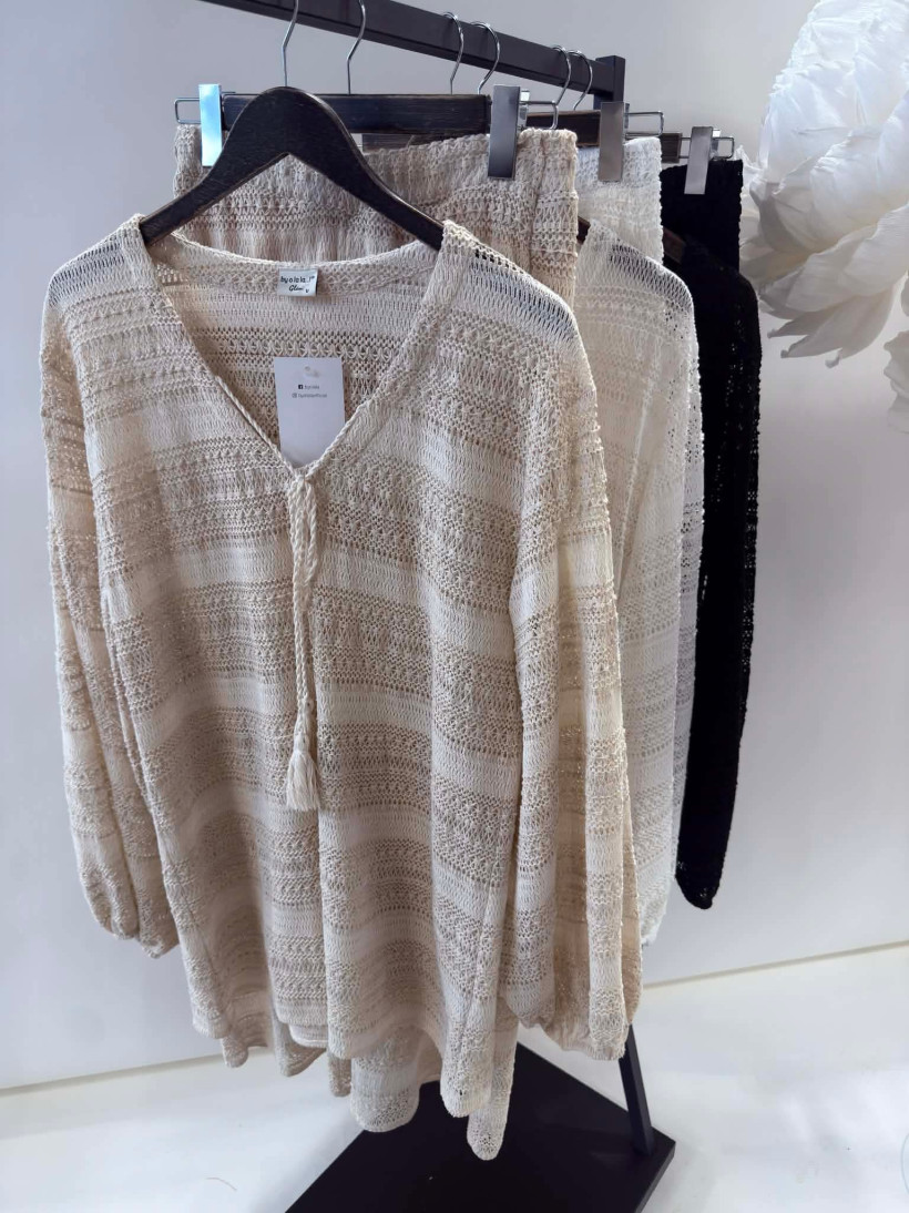 By o la la..! ażurowy komplet boho