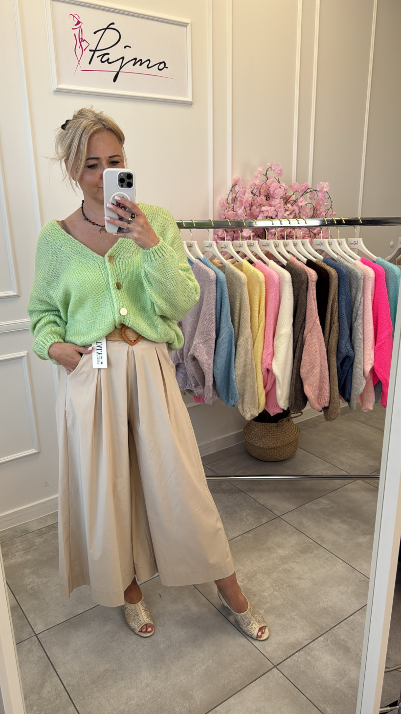 Bestseller Sweter złote guziki 13067