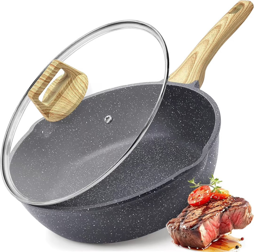 GIPP głęboka patelnia z powłoką nieprzywierającą 30cm +przykrywka 