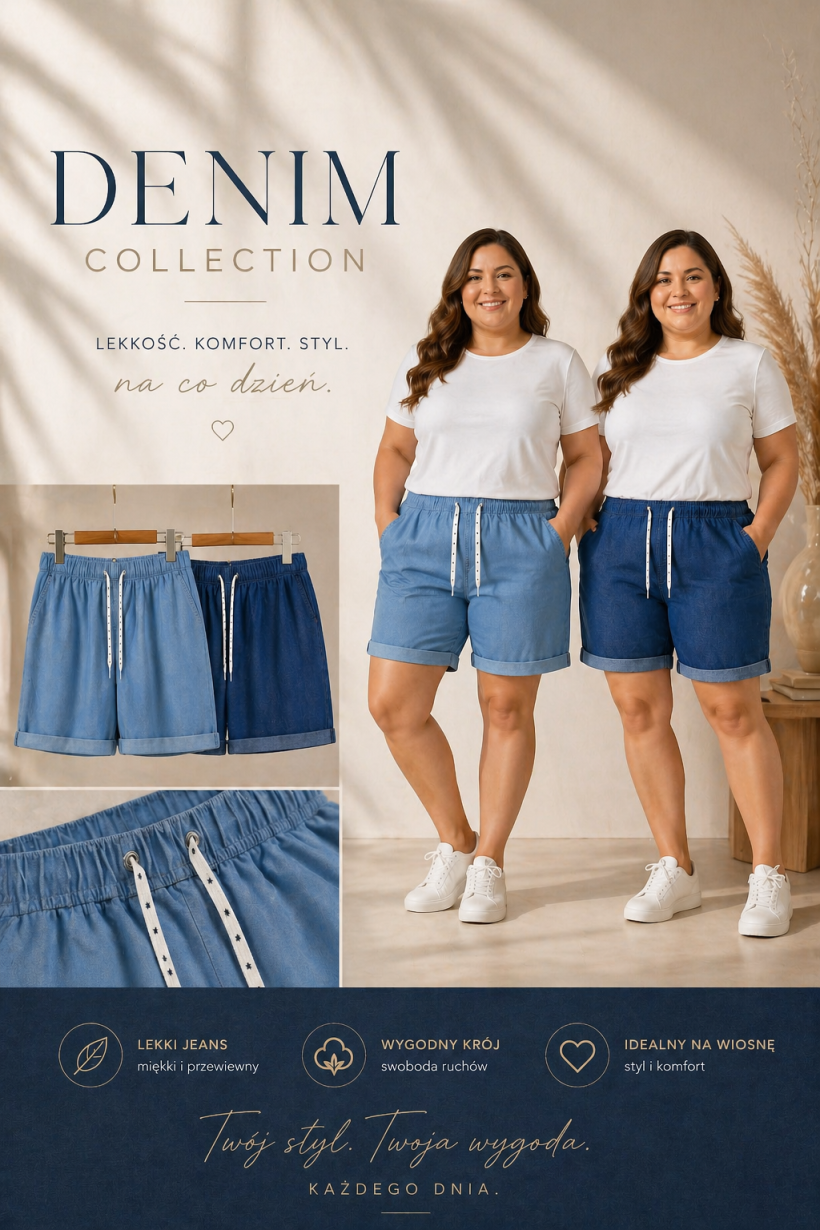 Szorty Denim
