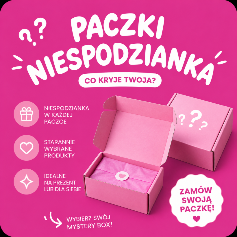 Mystery box 4 ciuchy + 2 gratisy