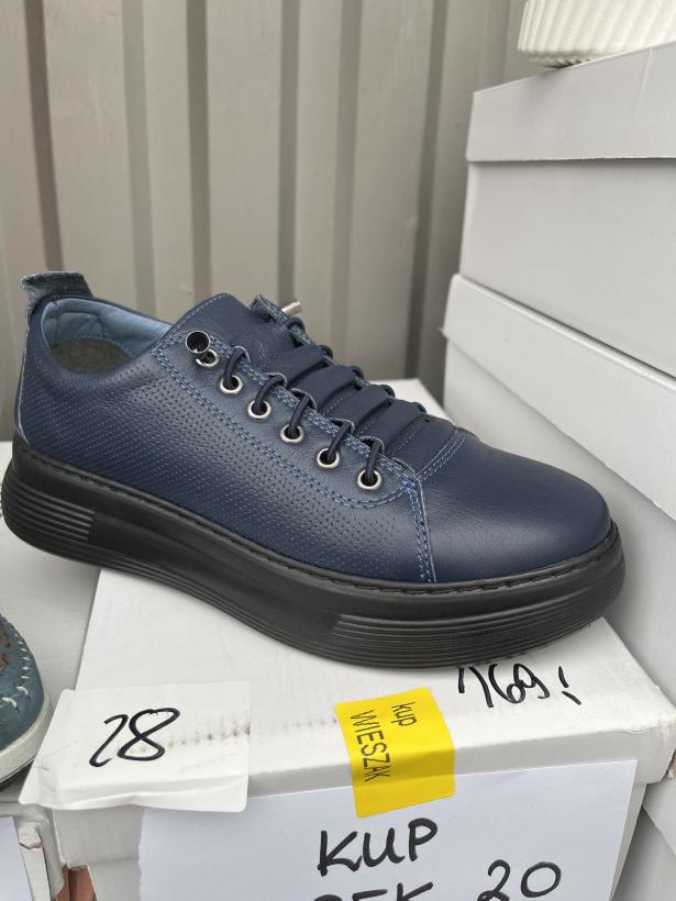 TUREK 20 adidas wiązany granatowy na gumki Modo
