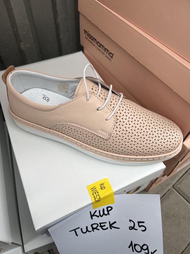 TUREK 25 adidas wiązany pudrowy róż Modo