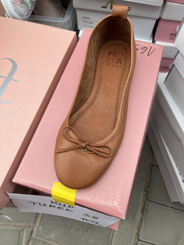 TUREK 38 balerina brązowa Moda 
