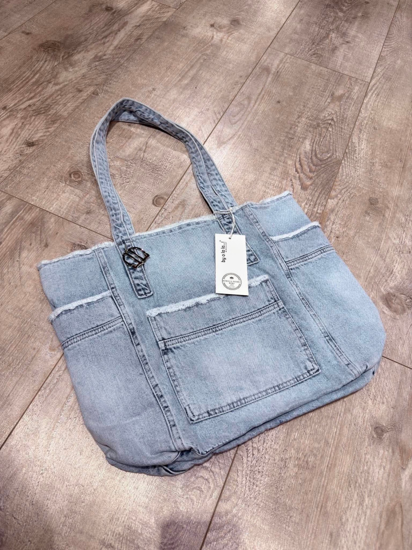 By o la la..! torba jeansowa